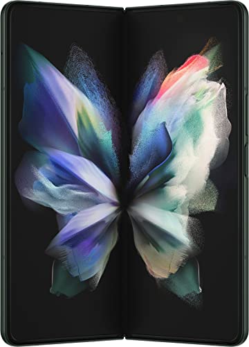 SAMSUNG Galaxy Z Fold 3 5G US Version, 256GB, Phantom Black - Unlocked (Renewed)