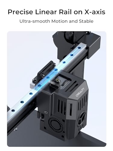 Creality Ender-3 V3 KE 3D Printer, 500 mm/s High-Speed Printing with Auto-Leveling, Sprite Direct Extruder Supports 300℃ Printing