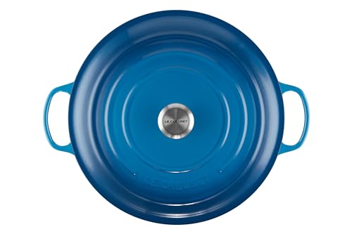 Le Creuset Enameled Cast Iron Signature Round Dutch Oven, 5.5 qt., Cerise