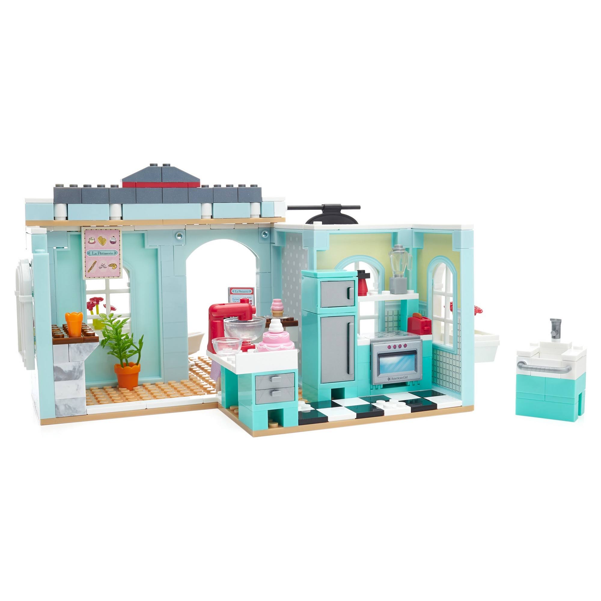 Mega Bloks American Girl Grace&s 2-in-1 Buildable Home (749 Pieces)