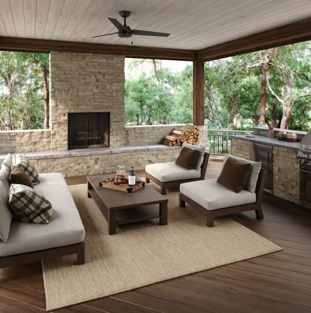 Hunter 59261 52 in. Cassius Premier Bronze Ceiling Fan