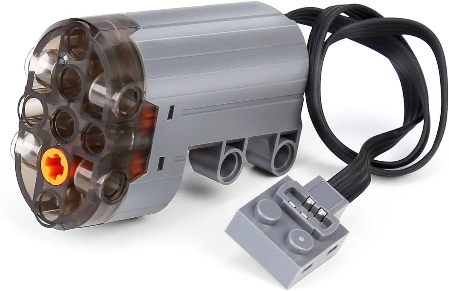 Mould King M0005 Motor Servo Power Module , Building Block Toy Car Motor Drive (1PCS,Compatible with Other Brands) Pack of 2