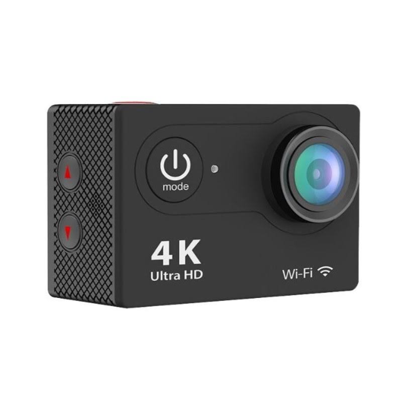 IPM 4K Waterproof 12 Mega Pixel Ultra HD Action Camera with WiFi - Black