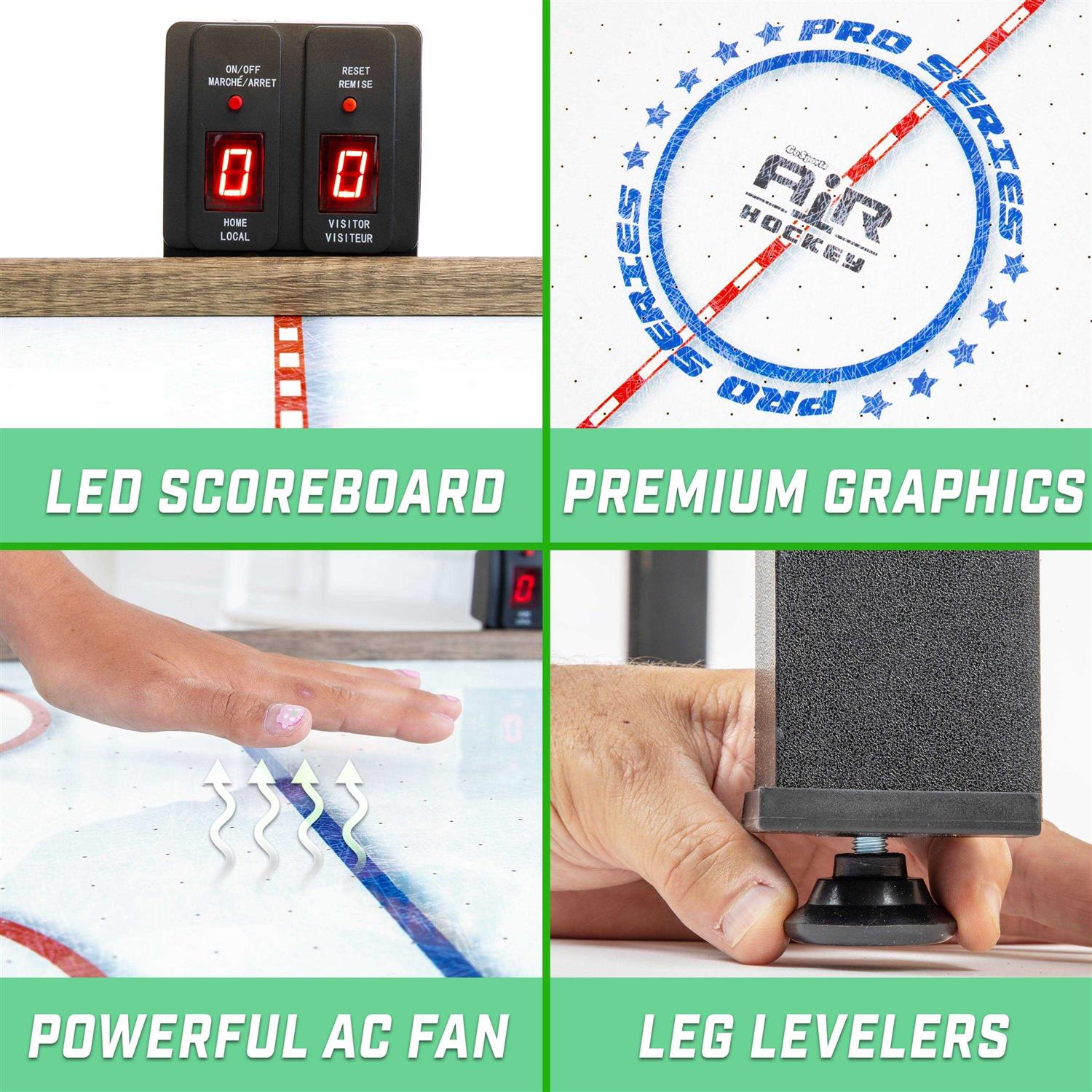 GoSports 48 Inch Air Hockey Arcade Table for Kids - Sports Supplies Online Store