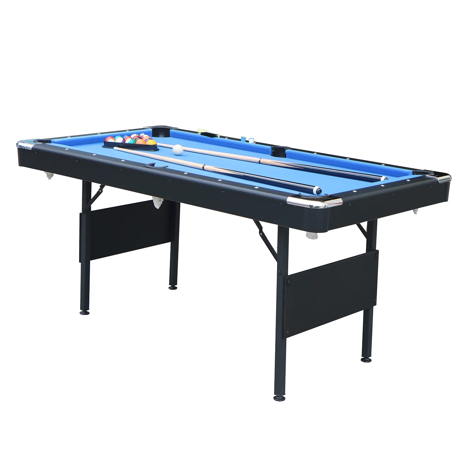 SEGMART 3 in 1 Billiards Table, 5.5 ft Folding Pool Table, Tennis Multigame Table, Multifunctional Snooker Table
