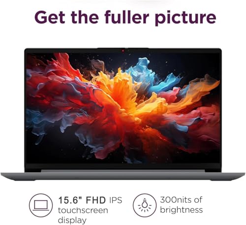 Lenovo Ideapad Touchscreen Laptop Computer for Home Business Student, 15.6" FHD, 40GB DDR4 RAM, 1TB PCIe SSD, Intel 6-Core CPU (Beat i5-1155G7)