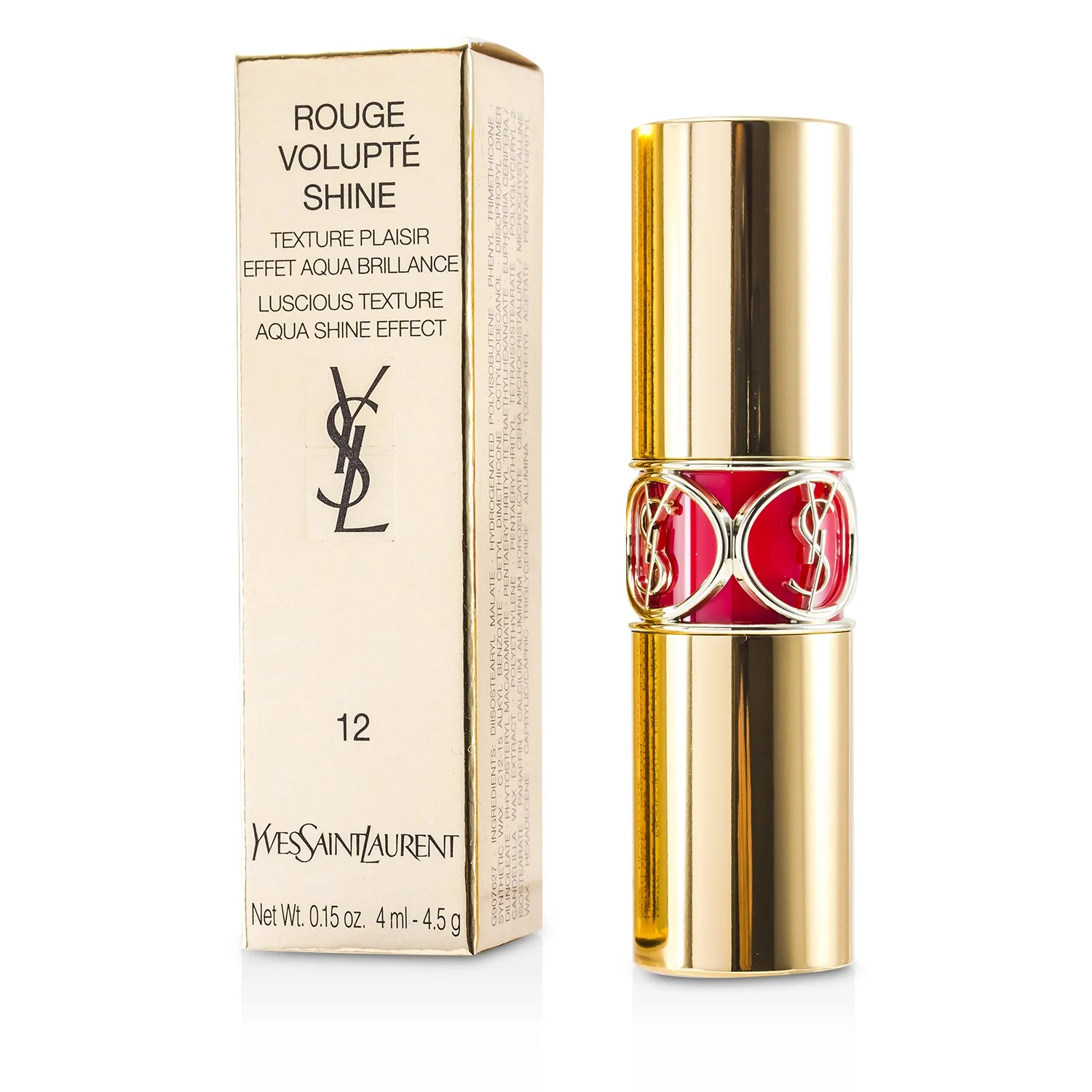 Yves Saint Laurent Rouge Volupte Shine - # 129 Carmine Retro 3.2g/0.11oz