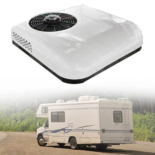 Rv Air Conditioner, Dc Rv Air Conditioner, 12v/24v Rv Rooftop Air Conditioner for Trucks, Motorhomes and Caravans, Efficient Cooling