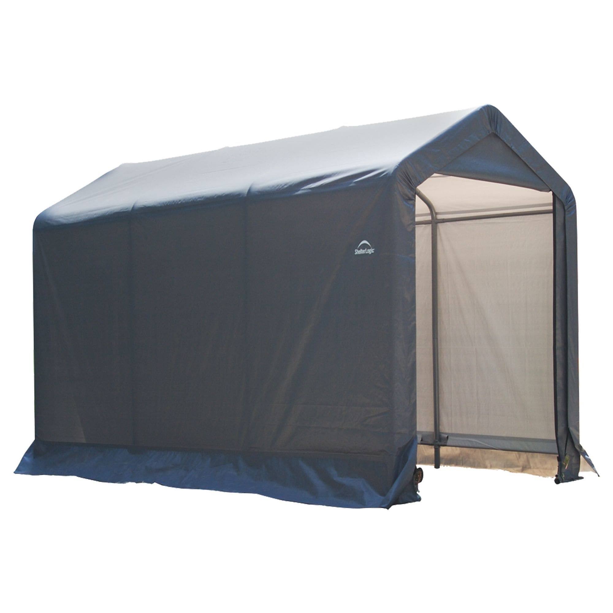 Shelter Logic Shed-in-a-Box Canopy Storage Shed - 6&acute; x 6&acute;