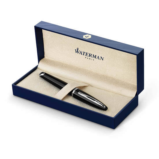 Waterman Carene Black Sea Fountain Pen - Fine