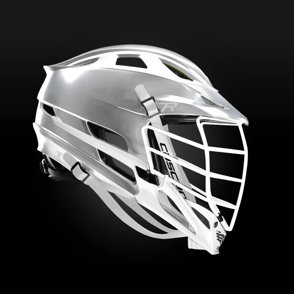 Cascade R Platinum Finish Lacrosse Helmet