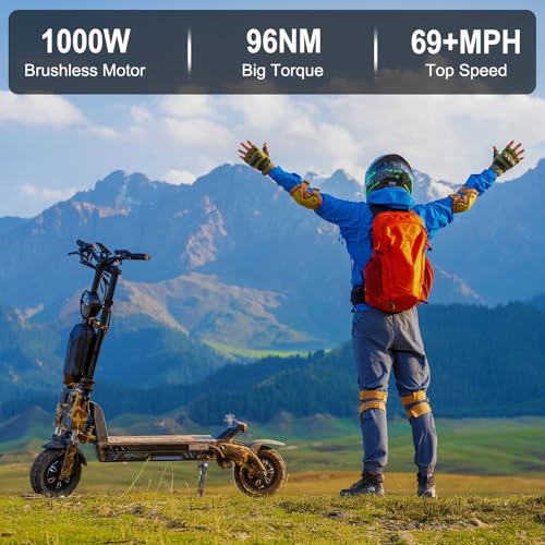 Mars 11 GTR Electric Scooter for Adults,72V 45AH Battery, 2000w*2 Dual Motors Electric Scooter,Up to 69mph - Radiant Selections