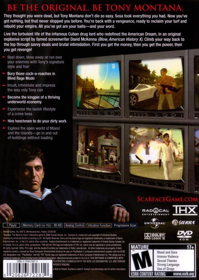Scarface: The World is Yours [PS 2]