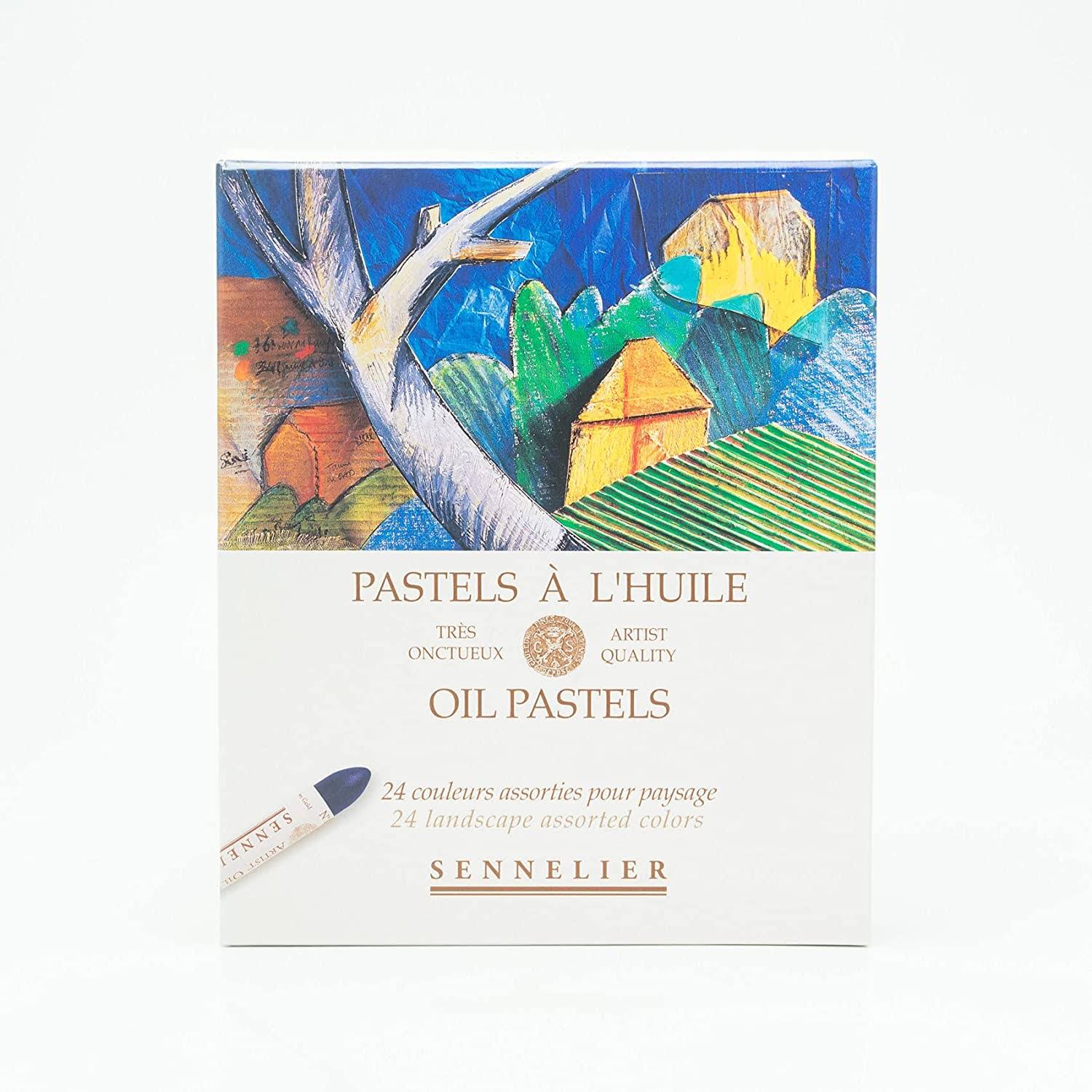 Sennelier Oil Pastel Set 24 Colors Landscape