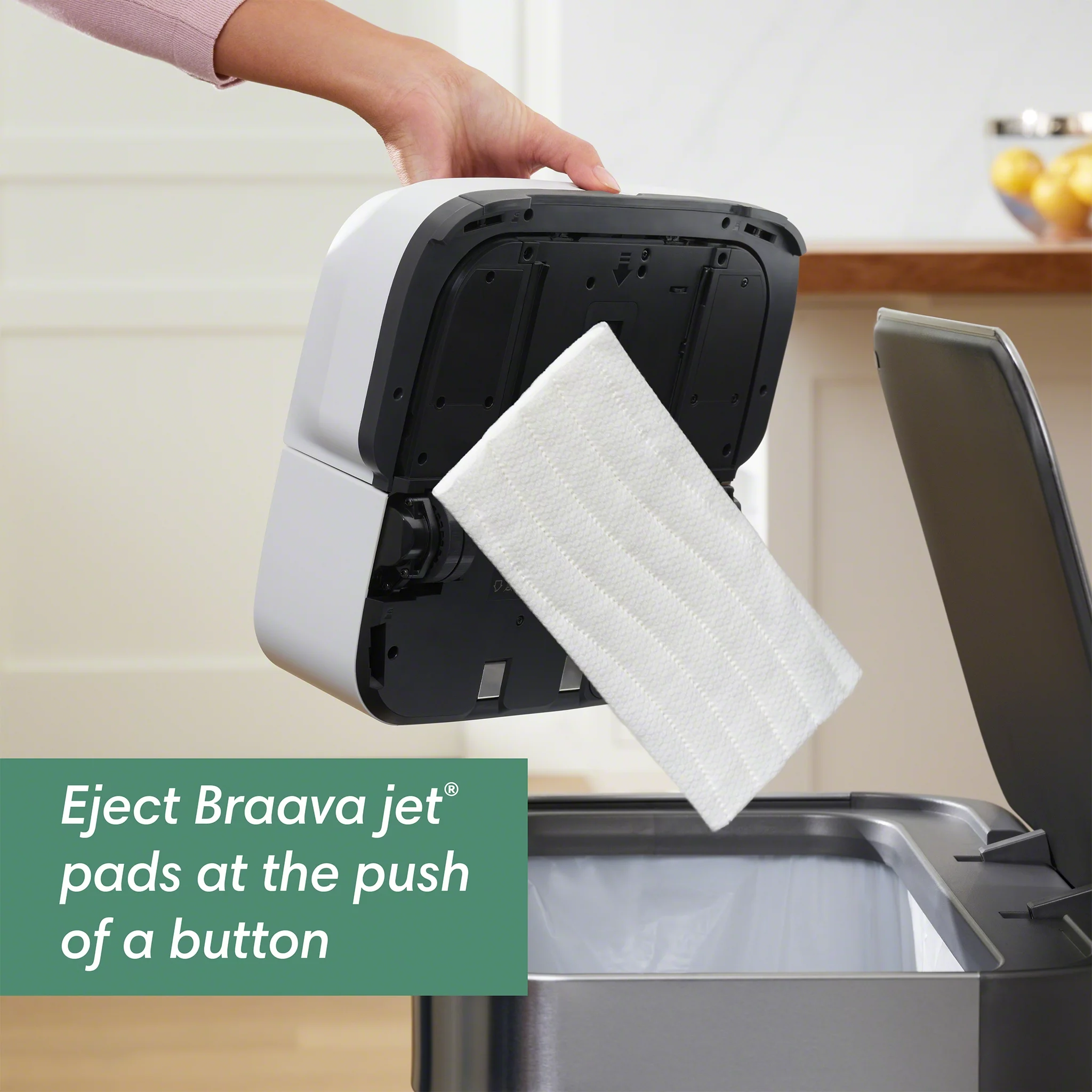 iRobot Braava Jet M6 (6110) Ultimate Robot Mop- Wi-Fi Connected, Precision Jet Spray, Smart Mapping, Works with Google Home, Ideal for Multiple Rooms