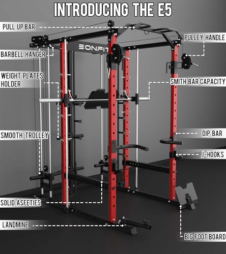Eonfit E5 Smith Machine with Vertical Leg Press