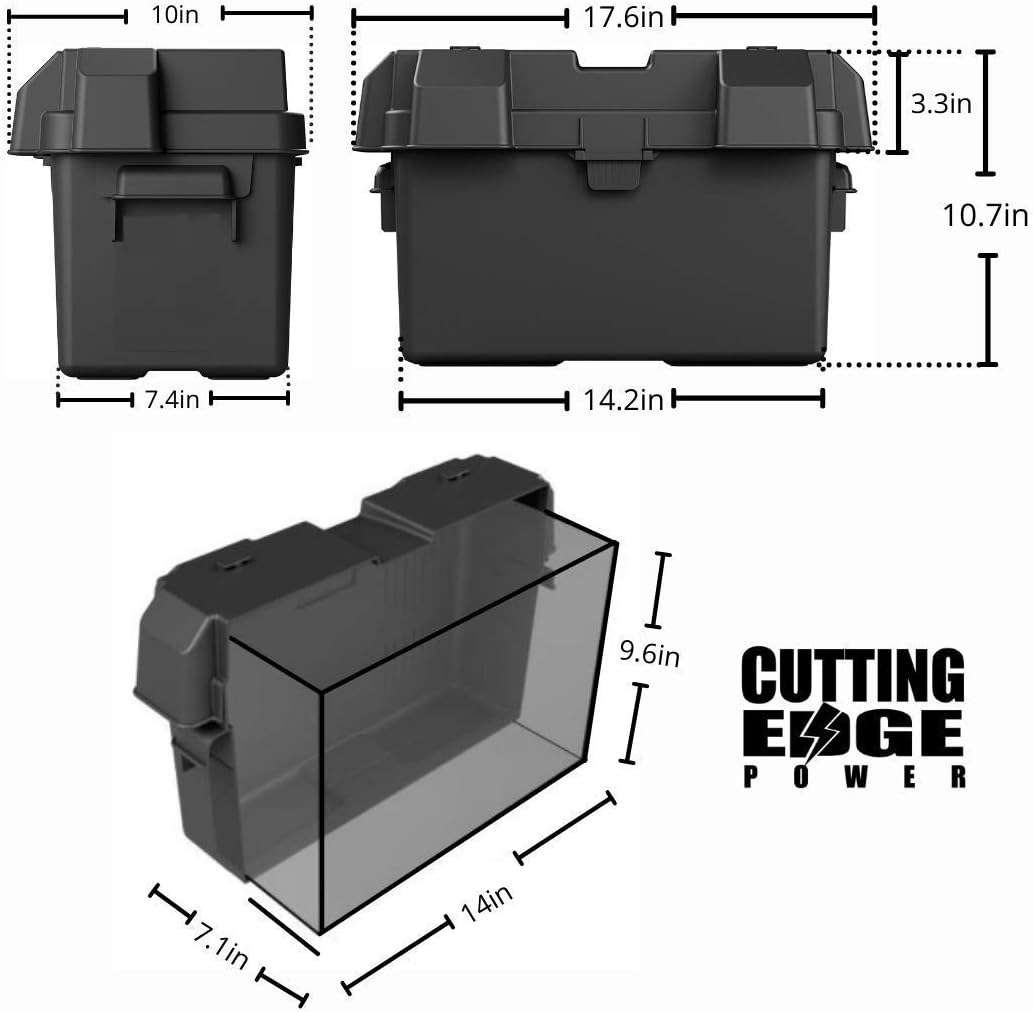 Cutting Edge Power 2,000W Solar Generator, Portable Solar Battery Box w Inverter