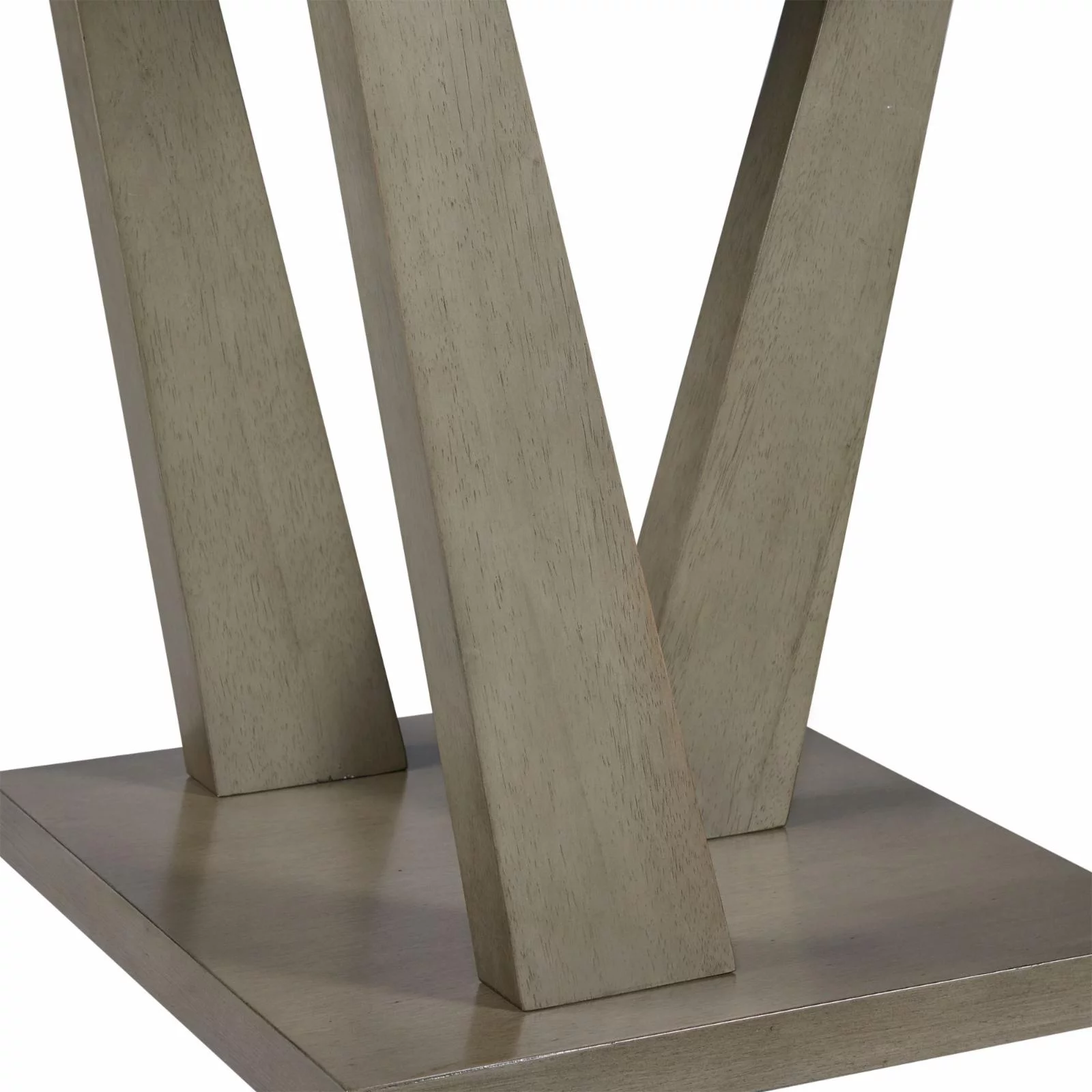 Picket House Furnishings Graham Square End Table in Gray