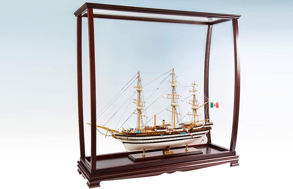 Seacraft Gallery Amerigo Vespucci Wooden Model Ship 34.6"- Fully Assembled Handcrafted Large Ship Model D&eacute;cor