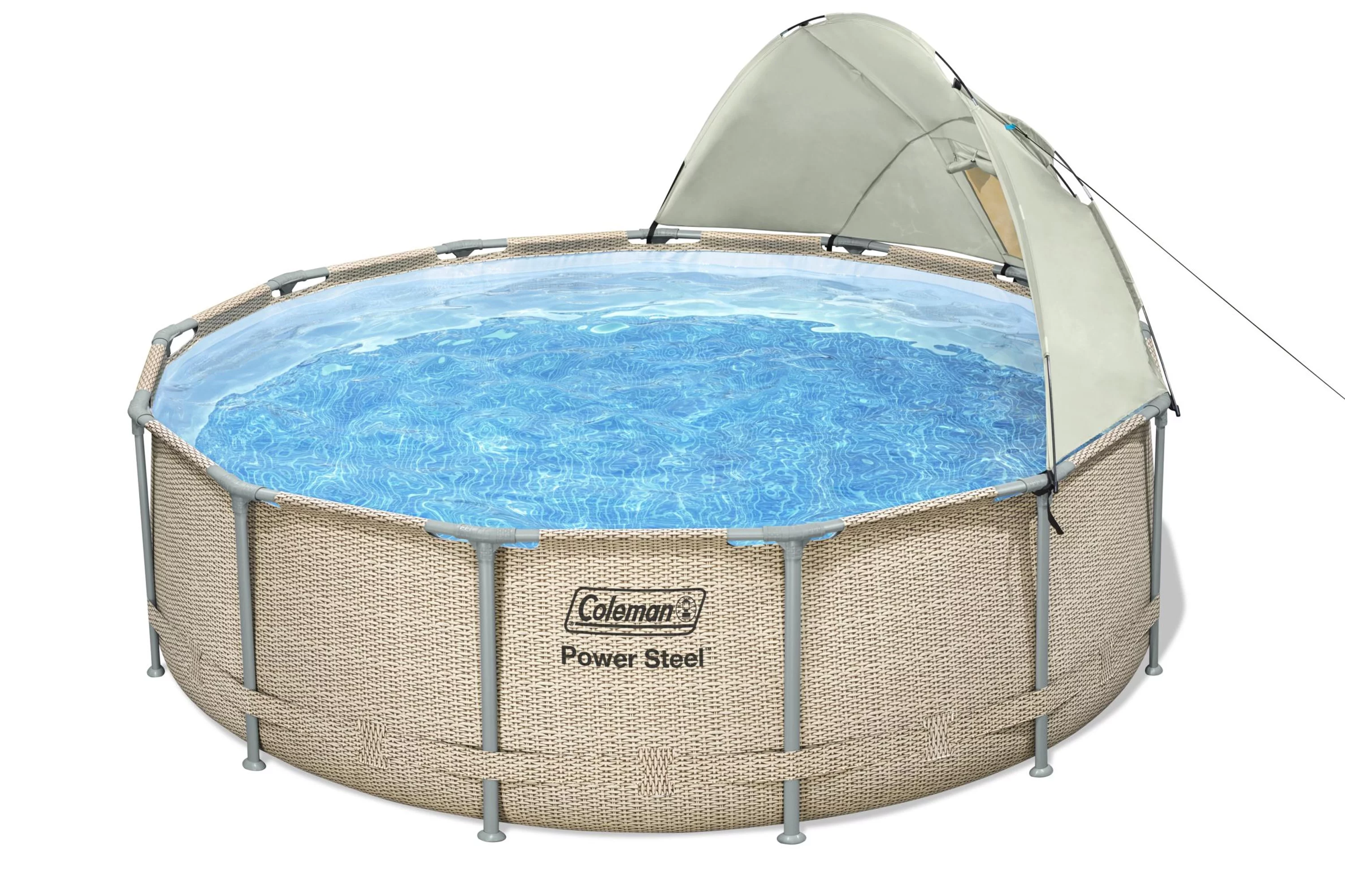 Coleman Power Steel Circle 13ft. x 42in. Deep Above Ground Pool - Radiant Selections