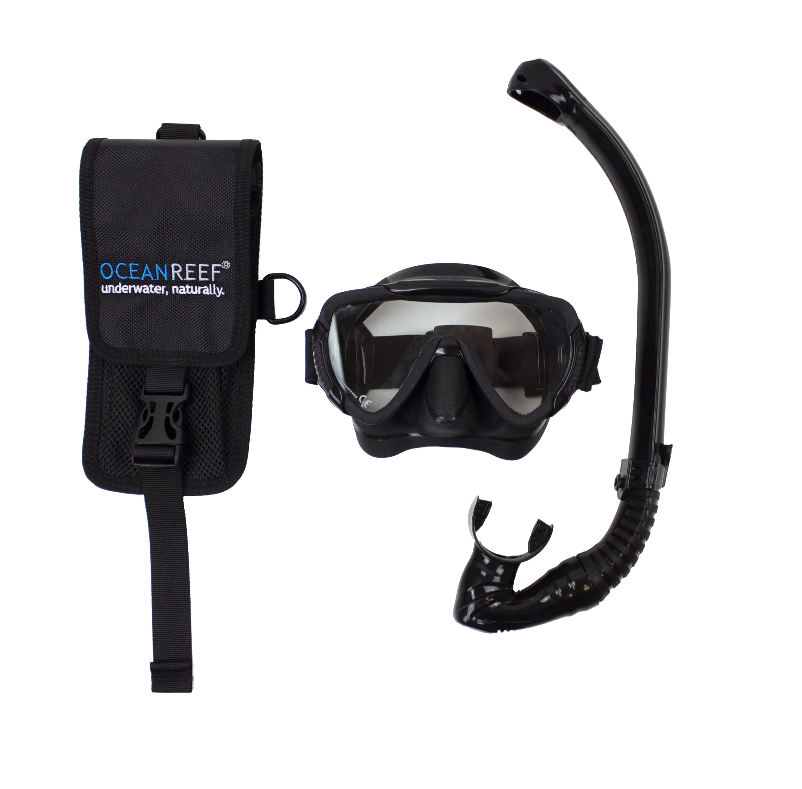 Ocean Reef Neptune III Package (black, Medium-Large, DIN 1st Stage)