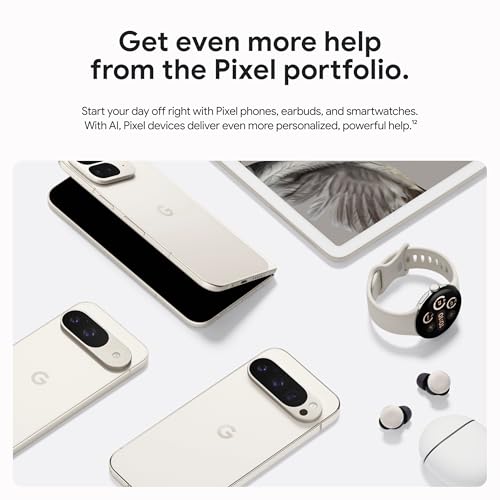 Google Pixel 9 Pro Fold - Unlocked Android Smartphone with Gemini - Advanced Triple Rear Camera System - Foldable Display - Hands-Free Video