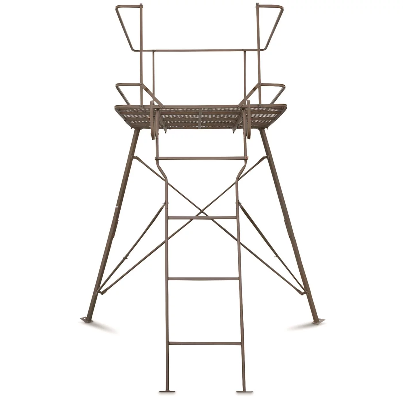 Guide Gear 6' Tripod Hunting Tower Blind, 2-Man Stand Elevated, Hunting Gear Equipment Accessories, 4x4
