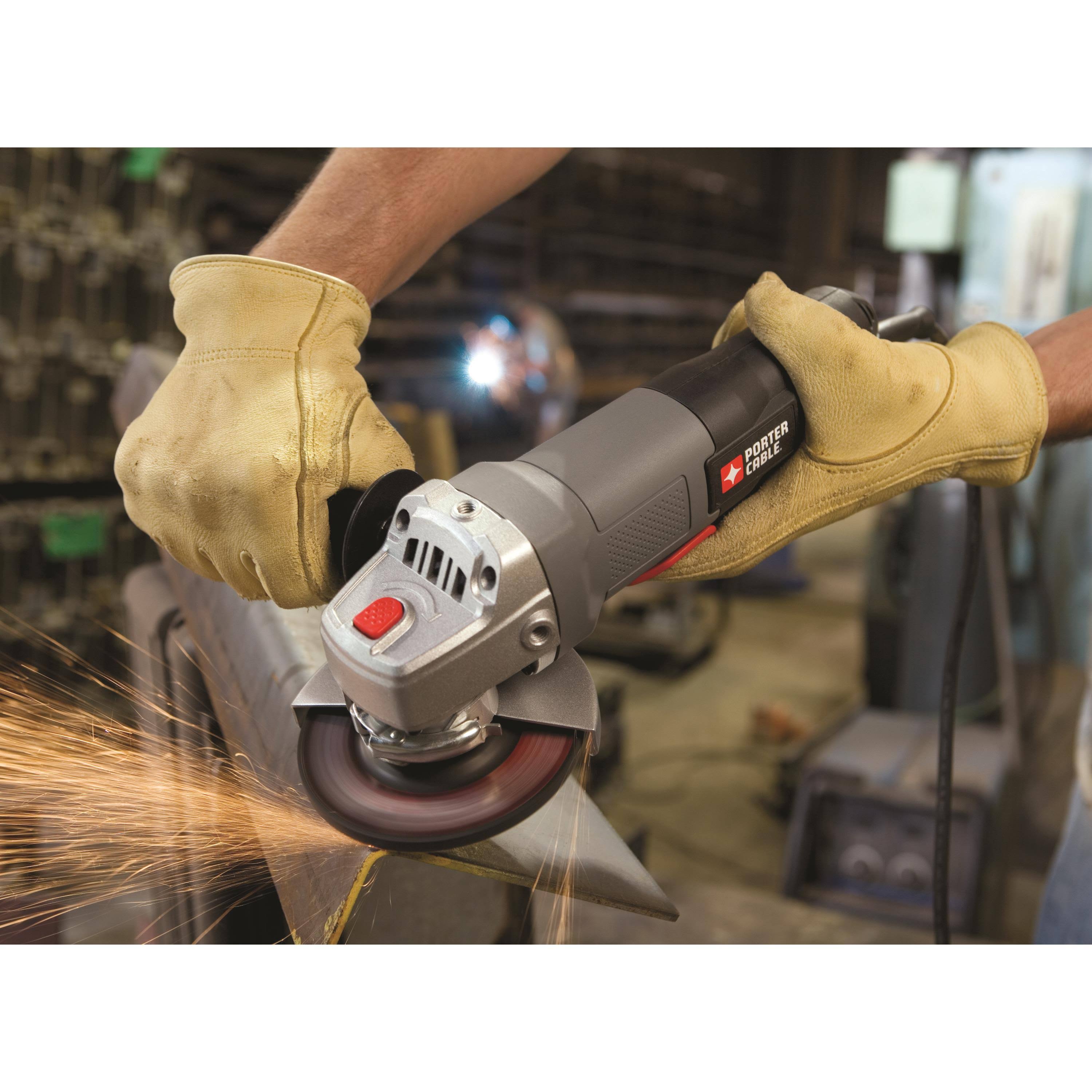 Porter-Cable Angle Grinder Tool, 4-1/2-Inch, 7-Amp (PC60TPAG)