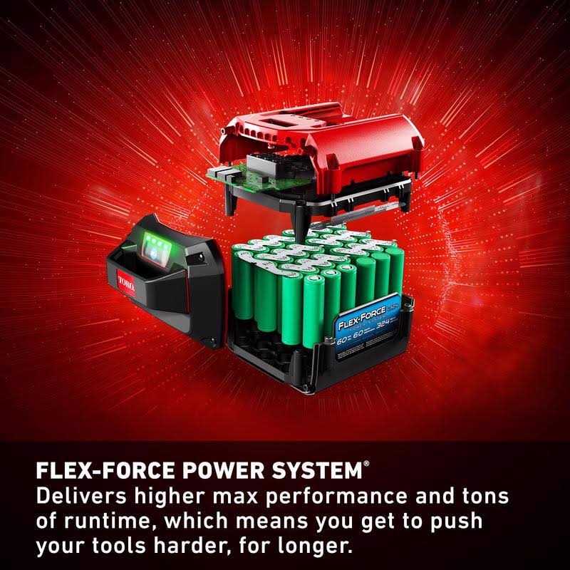 Toro Flex-Force Power System 60-Volt Max 6.0 Ah Lithium-Ion L324 Battery - Shop Hardware Tools Online Store
