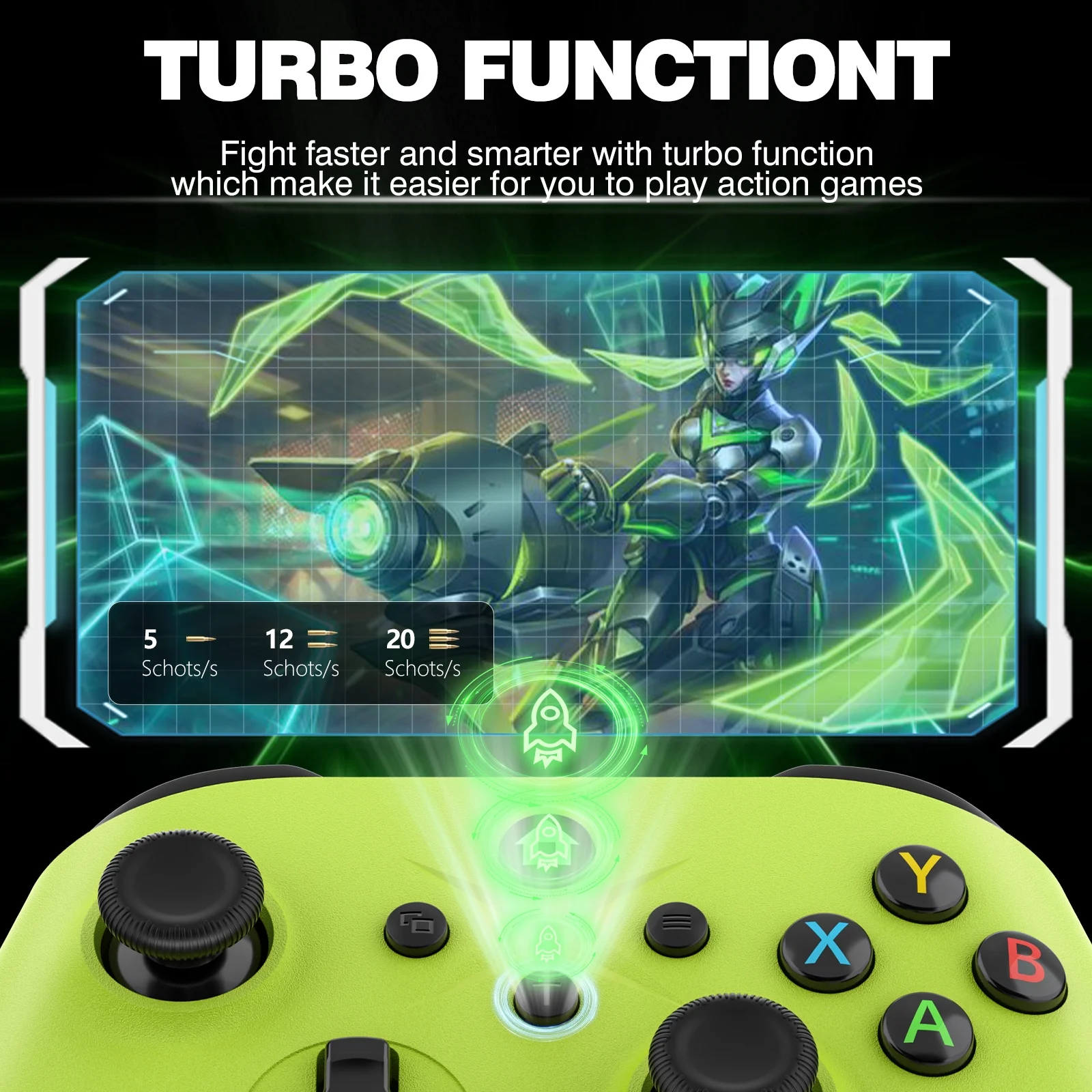 2 Pack Wireless Xbox Controller for Xbox One, Xbox One X/S, Xbox Series X/S