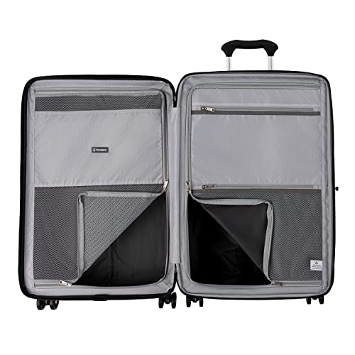 Travelpro Maxlite Air Hardside Expandable Carry on Luggage, 8 Spinner Wheels, Lightweight Hard Shell Polycarbonate Suitcase, Shadow Grey
