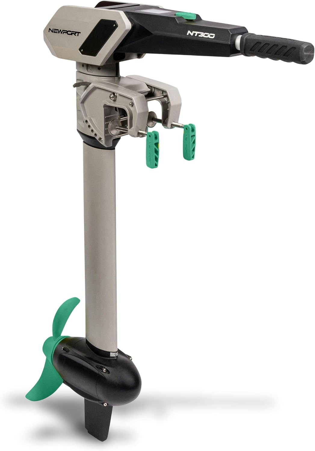 Newport NT300 Electric Outboard Motor - 3HP 1300W Brushless Direct Drive, 66-Mile Range, Ultra-Quiet, Maintenance-Free, Portable