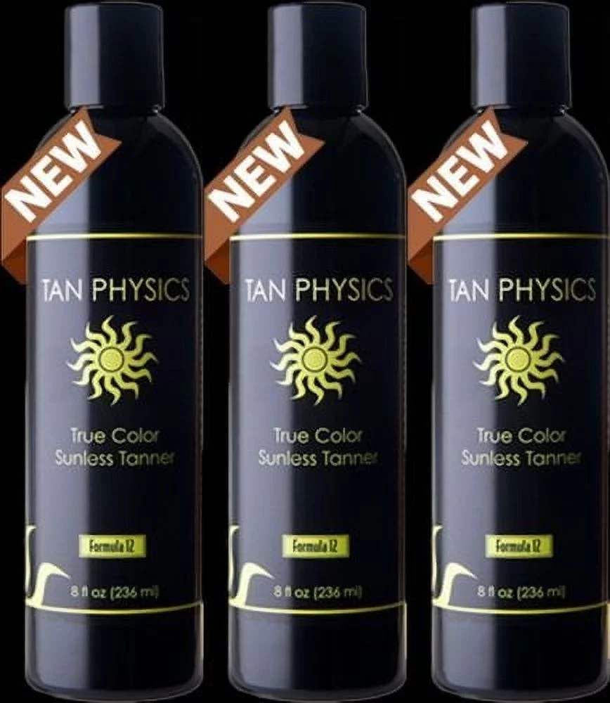 Tan Physics True Color Sunless Tanner, Pack of 3 - Curated Treasures Market