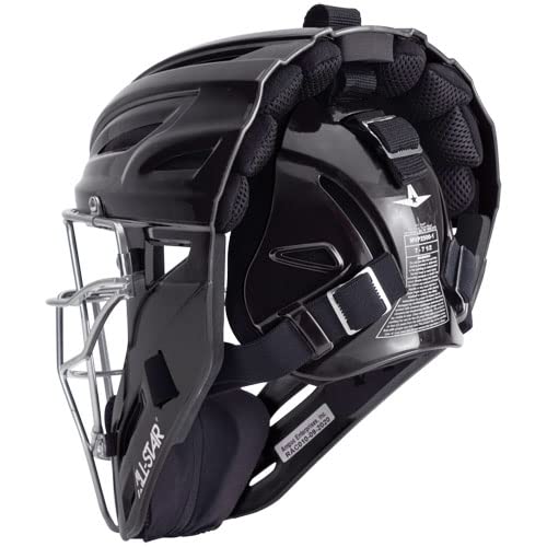 All-Star Catcher’s Gear Kit – Includes Helmet, Chest Protector & Leg Guards – Lightweight, Durable Baseball Protective Set, Meets NOCSAE