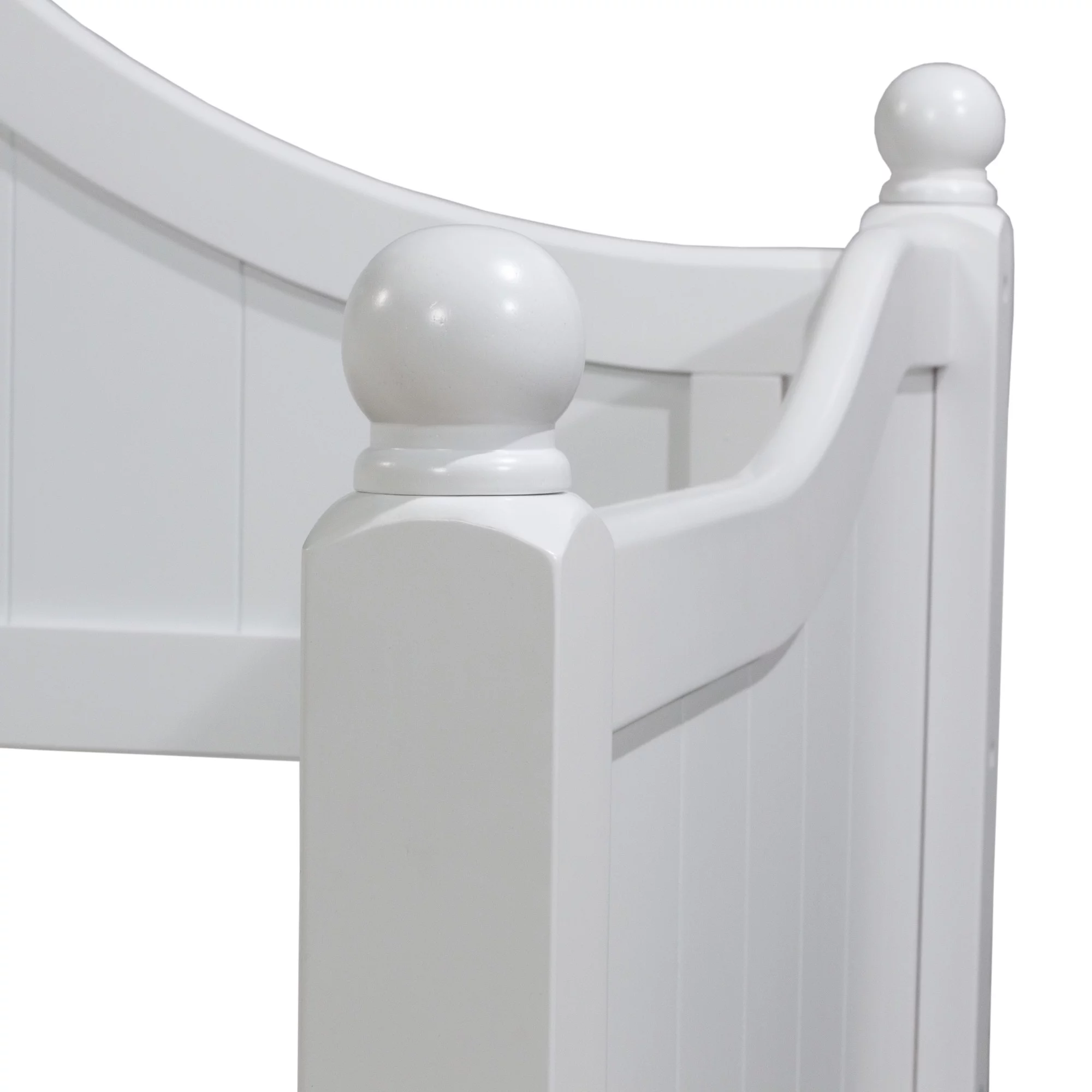 Hillsdale Furniture Augusta Wood Twin Daybed with Trundle, White