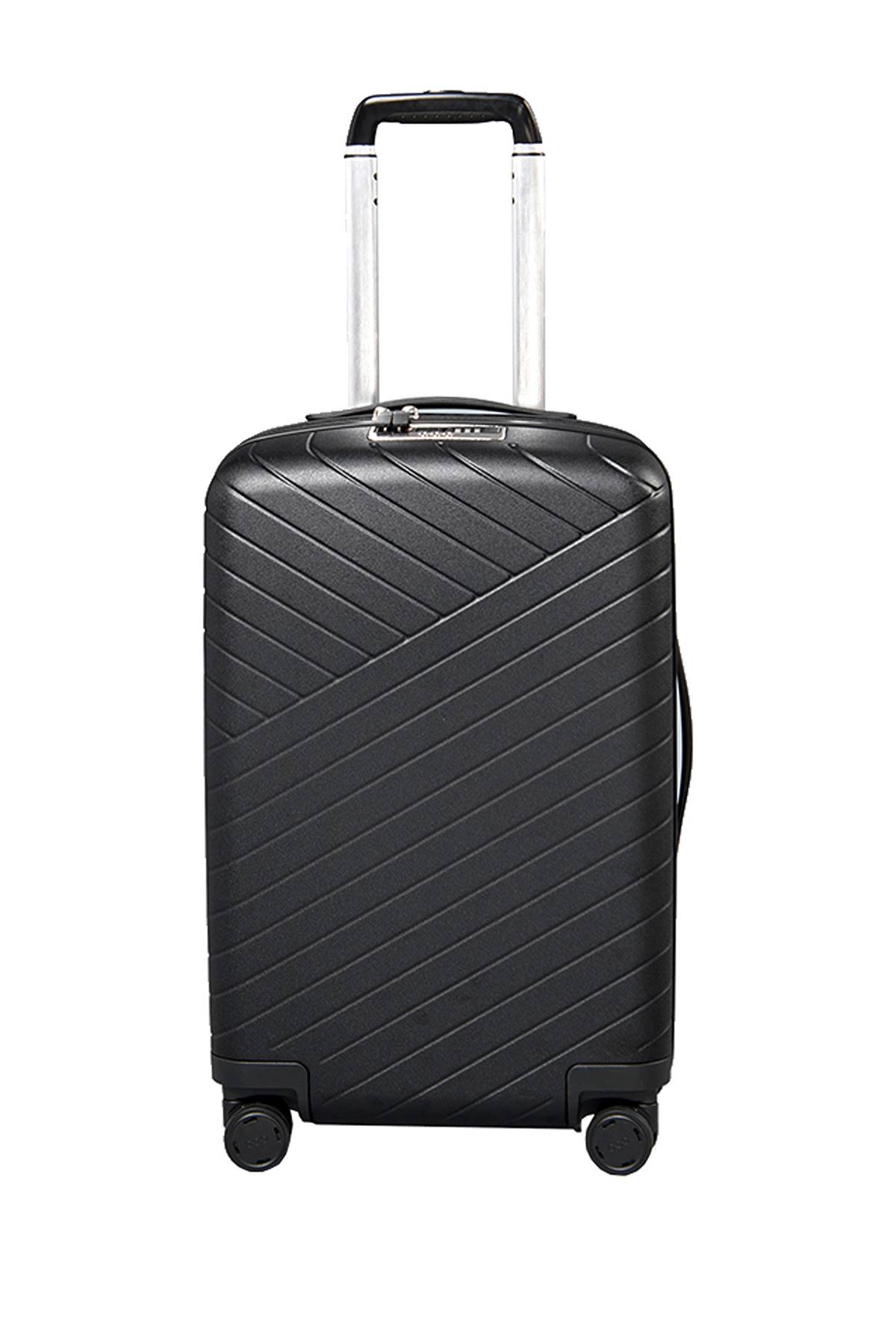 OOO Traveling 22x22 Expandable Carry-On Spinner with Removable Battery - Black