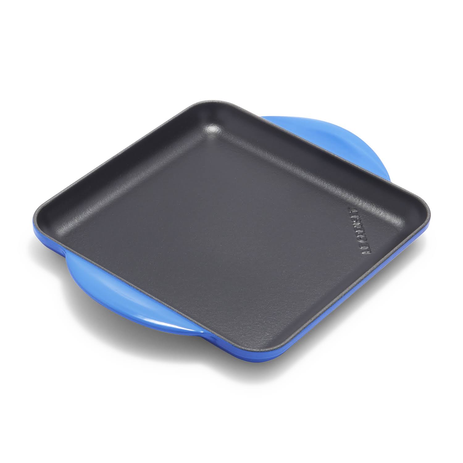 Le Creuset 9.5x22 Cast Iron Square Griddle - Caribbean