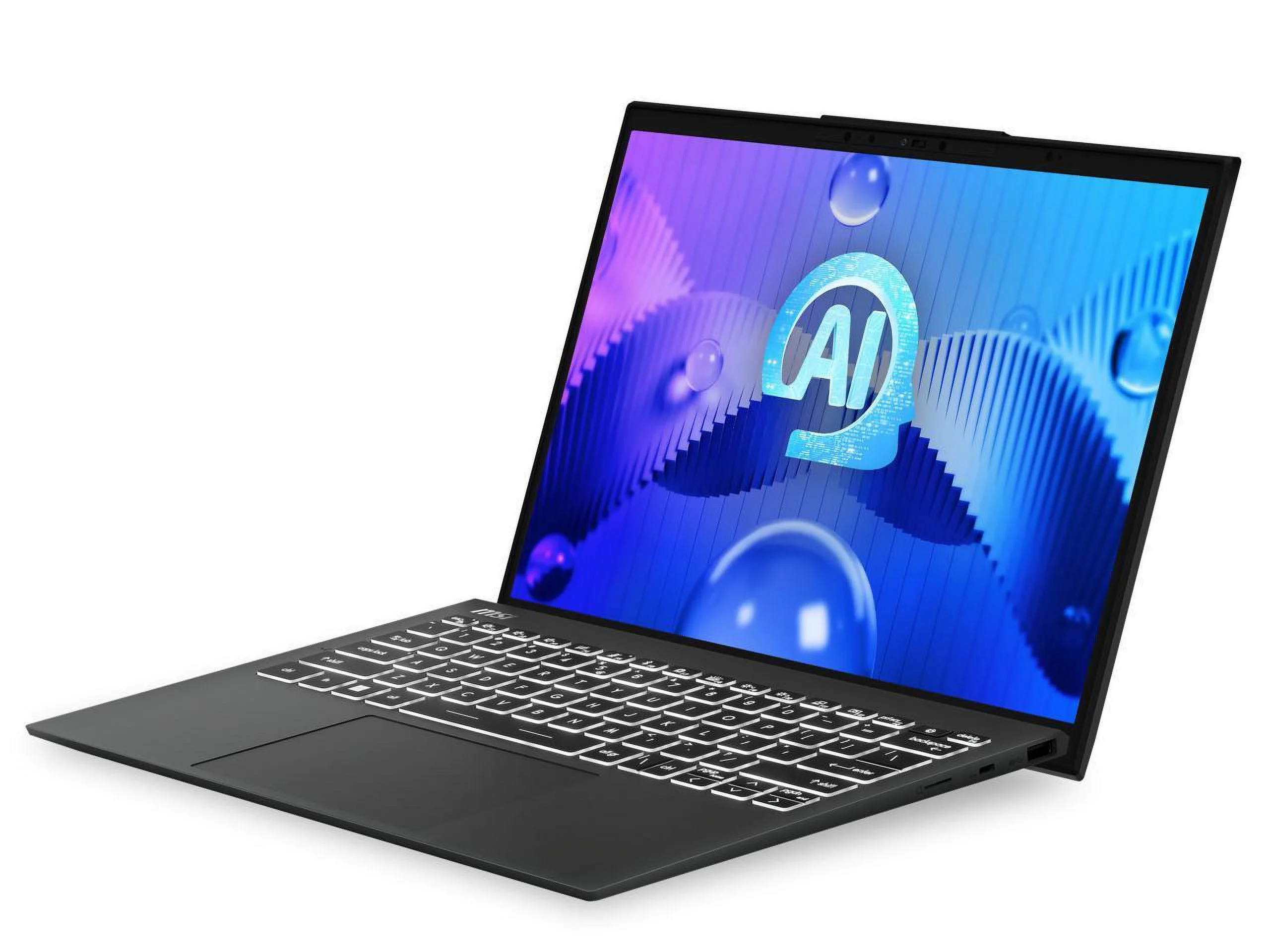 MSI Prestige 13 AI EVO 13.3" QHD+ OLED Ultra Thin and Light Professional Laptop Intel® Core™ Ultra 7-155H ARC Graphics 16GB LPDDR5 1TB NVMe SSD Win