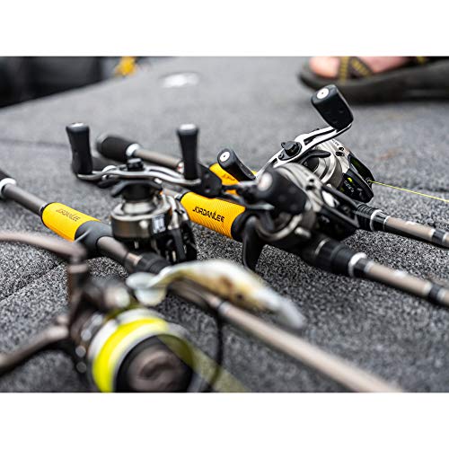 Abu Garcia Jordan Lee Low Profile Baitcast Reel and Fishing Rod Combo