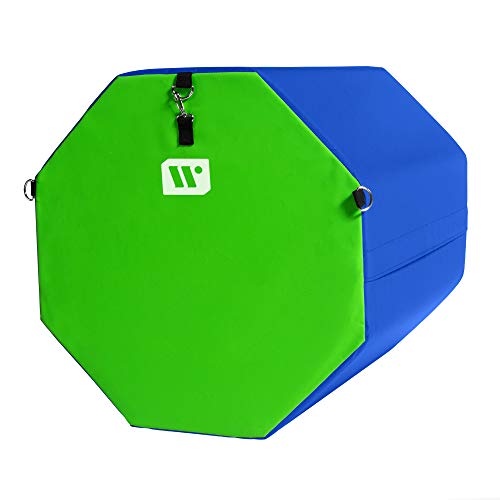 We Sell Mats Gymnastics Octagon Skill Shape Tumbling Mat, Somersault Backbend Trainer for Gymnastics, Cheerleading and Martial Arts