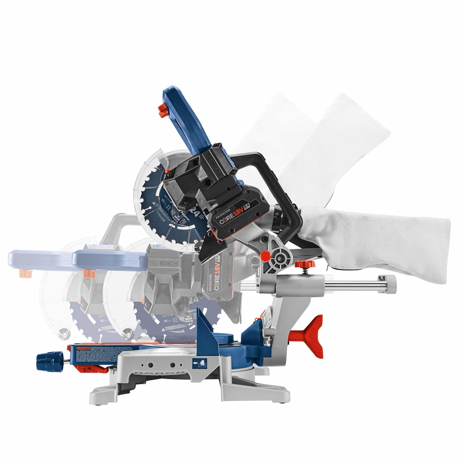 Bosch GCM18V-07SN PROFACTOR 18V 7-1/4 in. Single-Bevel Slide Miter Saw
