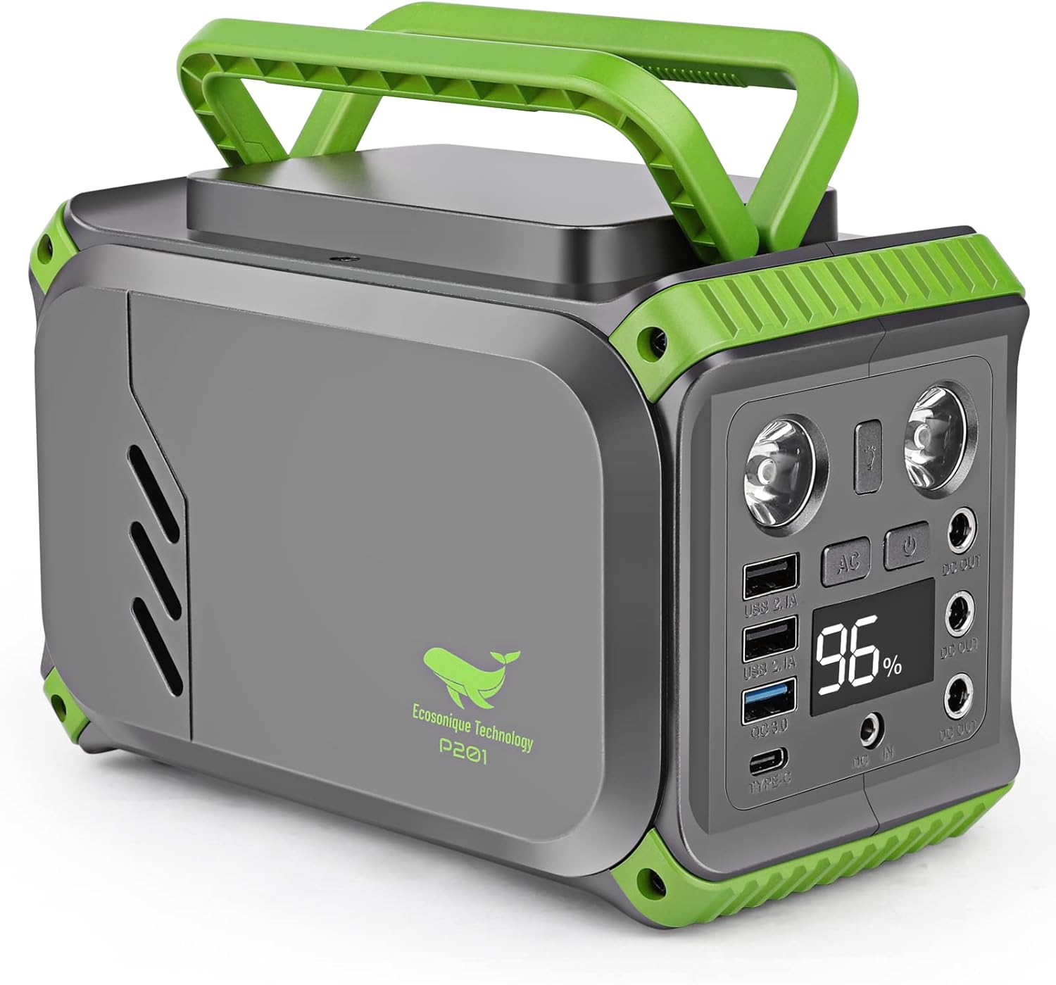 Portable Power Station, Camping Power Station 54000mAh 200Wh two-way 60W USB-C