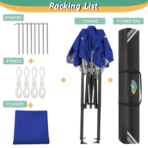 COBIZI 13x26 Pop Up Tent 13x26 Canopy with Sidewalls Heavy Duty Canopy Party Tent for Parties