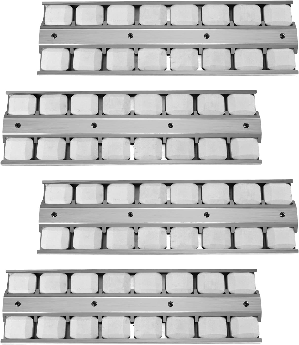 Folocy 18" X 5-1/2" BBQ Grill Briquette Tray Heat Plates Shield, Replace Viking OEM 032370-000, BBQ Gas Grill Replacement Parts for VGBQ54224