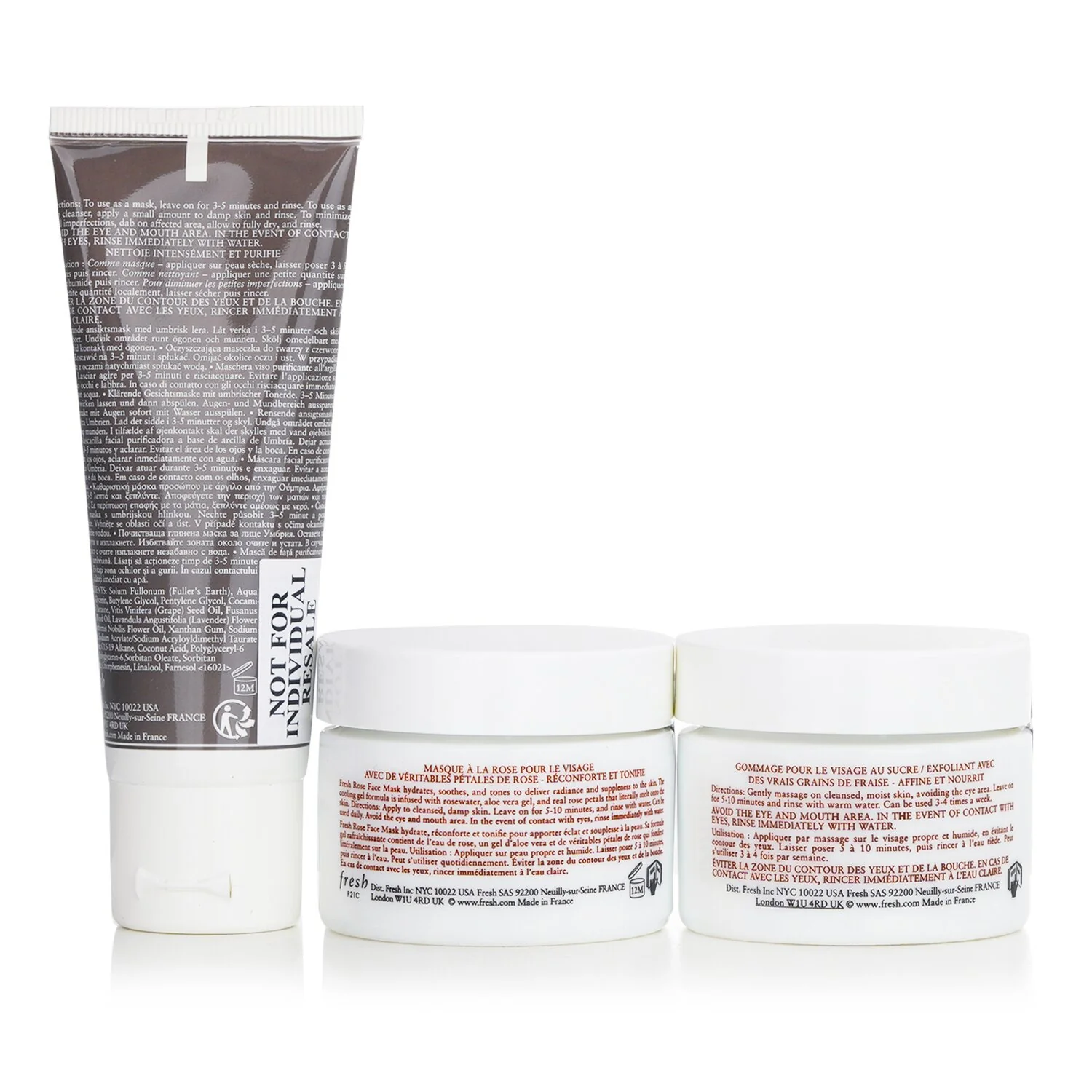 Fresh Do It All Face Mask Trio Set  3pcs