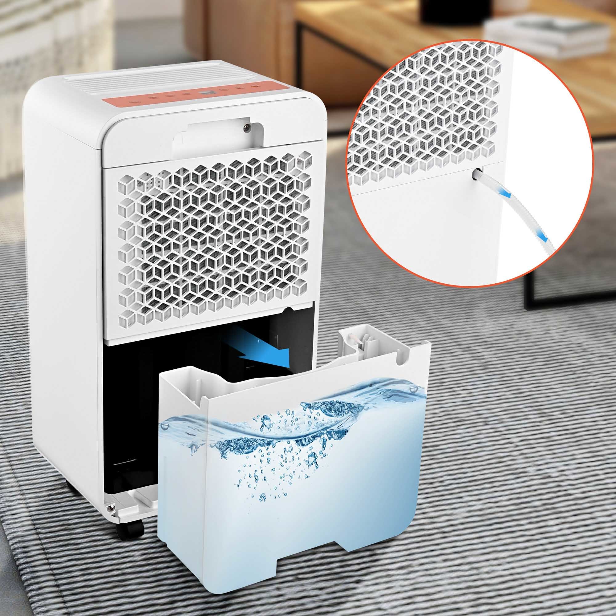 Efficient Electric Dehumidifier - 12.2 lb - Stay Dry Indoors