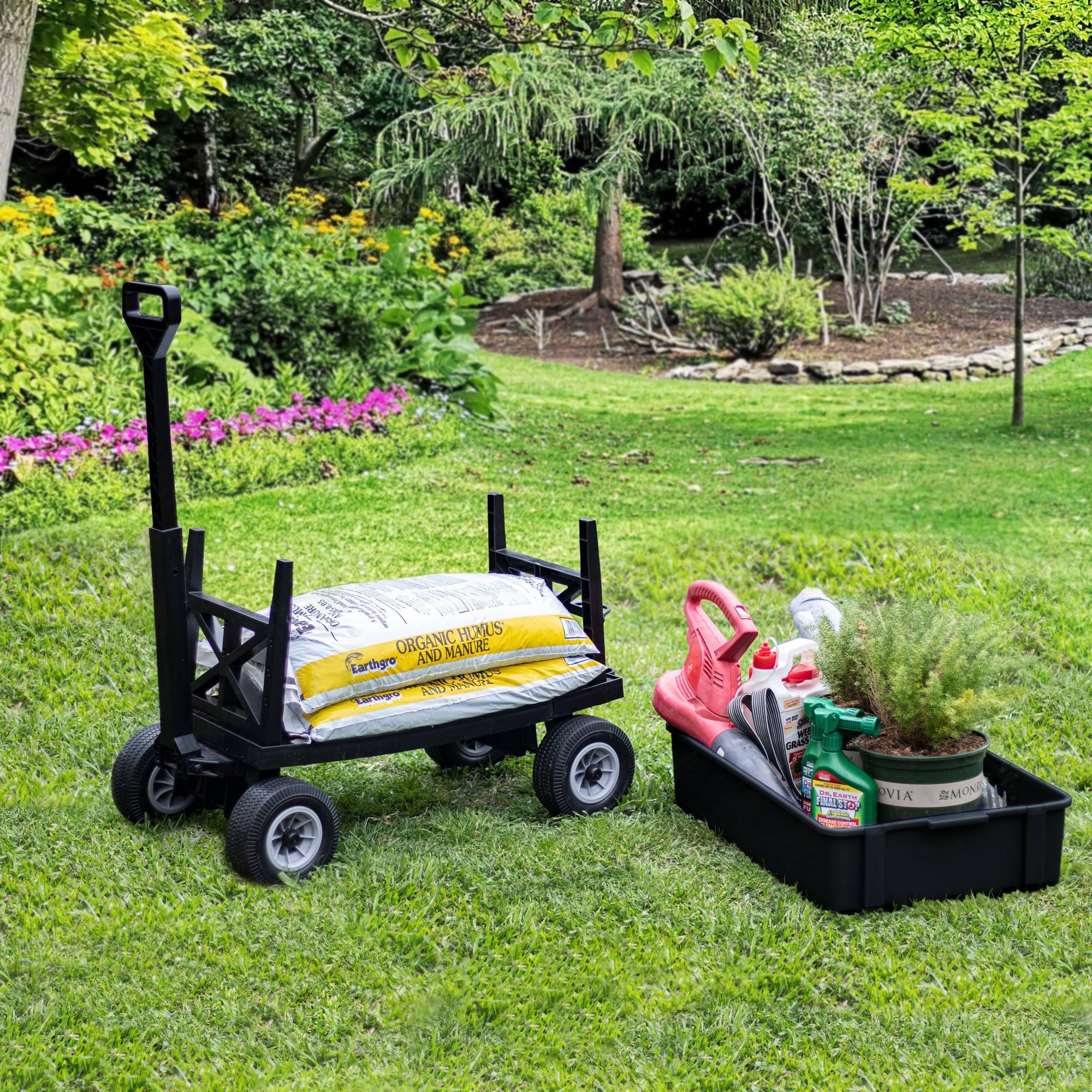 Mighty Max Cart Multi-Purpose Garden Dump Cart