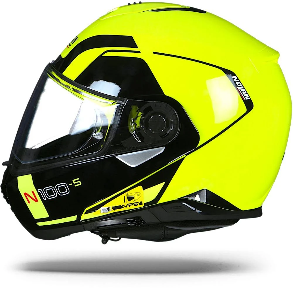 Nolan - Helmet N100-5 Consistency N-Com LED Yellow - Size XL
