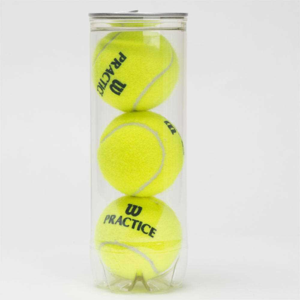 Wilson Practice 24 Cans Tennis Balls - Sports Supplies Online Store