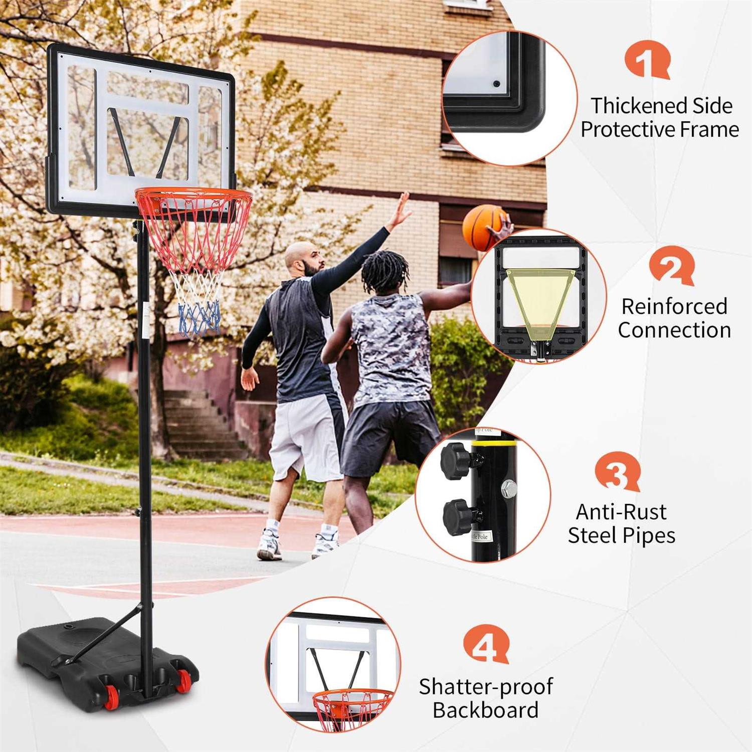 Ktaxon 33 In. Portable Basketball Hoop Stand - Sports Supplies Online Store